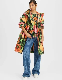 After Party ParkaWonderland Black in Faille