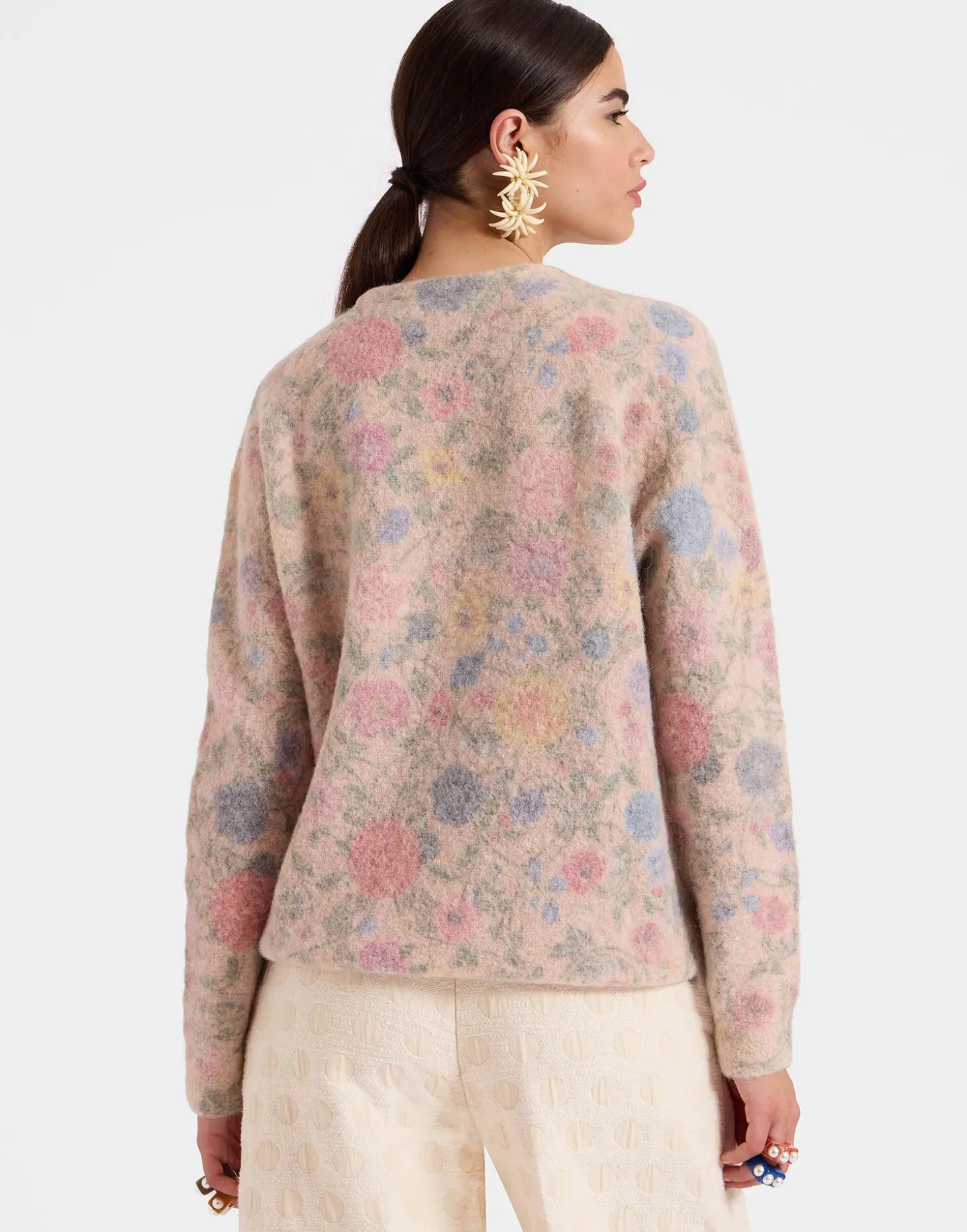 All-In SweaterIvory in Woolmix