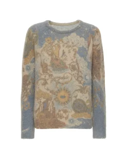 All-In SweaterLight Blue in Woolmix