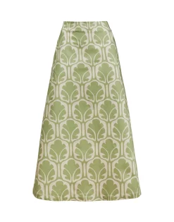 A-Long SkirtGrove in Heavy Cotton Stretch