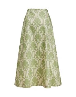 A-Long SkirtGrove in Heavy Cotton Stretch