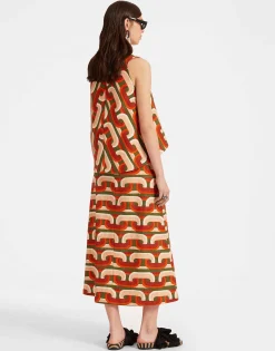 A-Long SkirtPrometheus Pale Pink in Shot Cotton