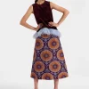 A-Long SkirtSovereign Purple in Cady Wool
