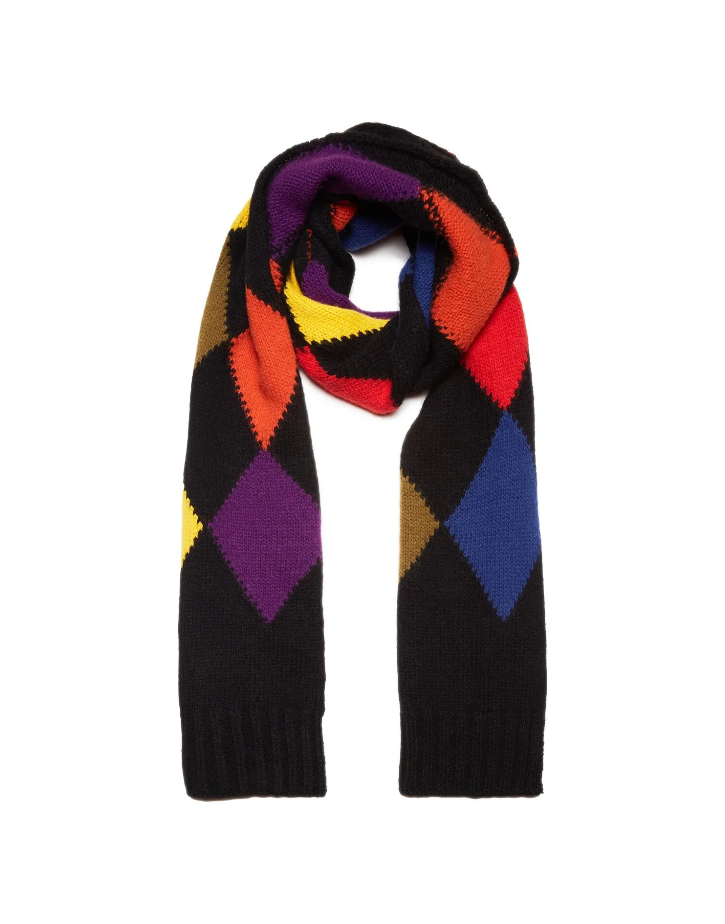 Argyle ScarfMulticolor in Wool