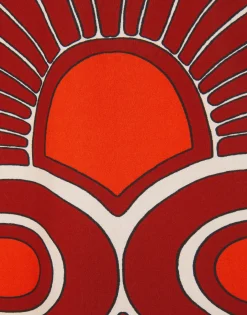 Artemis DressMedallion Placée Cream in Cotton Poplin