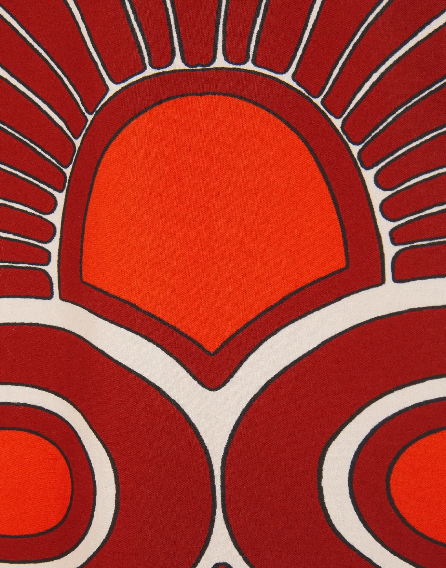 Artemis DressMedallion Placée Cream in Cotton Poplin