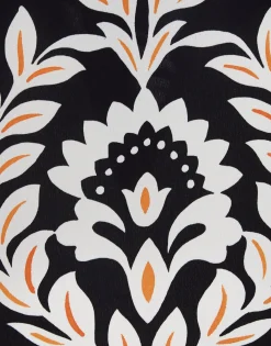 Ascot ShirtGhirlanda Black in Crepe De Chine