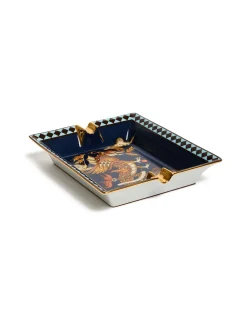 AshtrayThe Dragon Midnight Blue in Porcelain