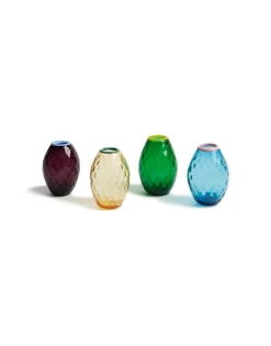 Baby Egg VasesMisty Rainbow Mix in Murano Glass