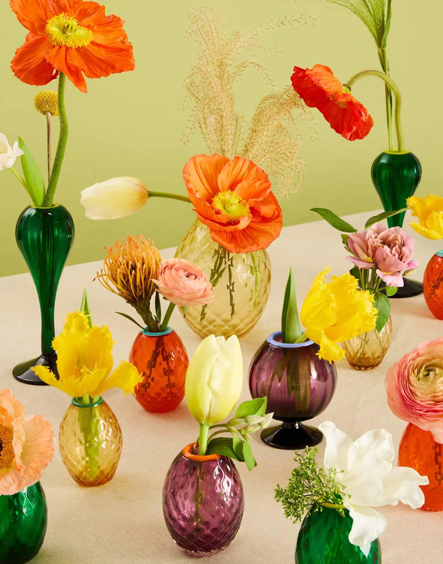 Baby Eggs Set Of 4Mixed in Murano Glass