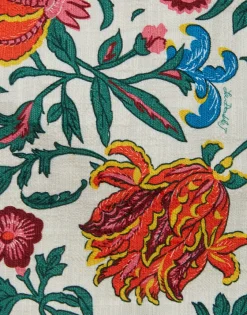 Baia Mini SkirtDragonflower Mini Multicolor in Shot Cotton