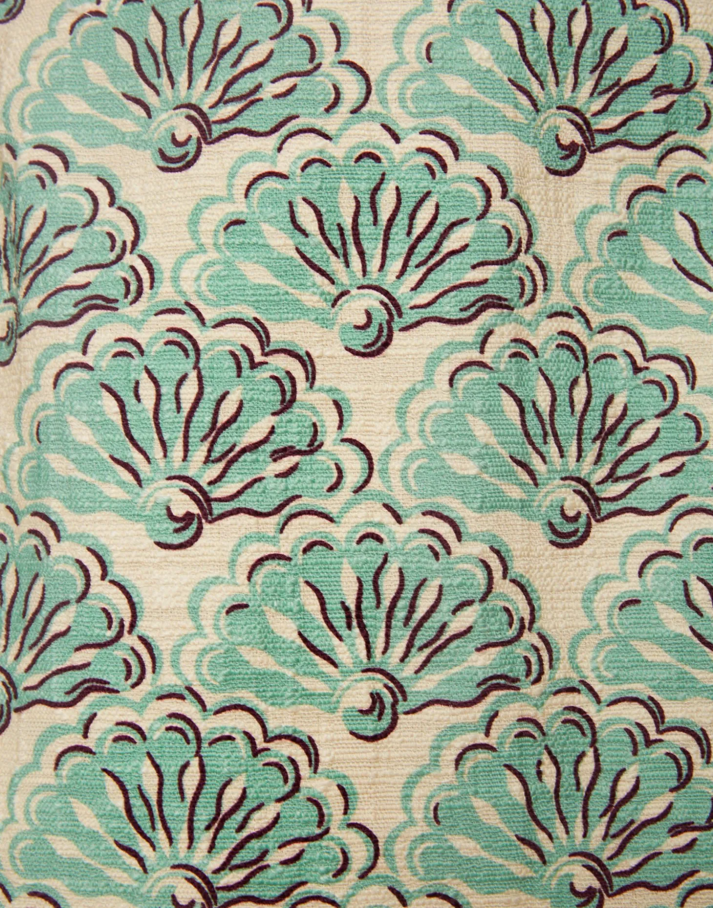 Baia Mini SkirtFans Mint in Shot Cotton