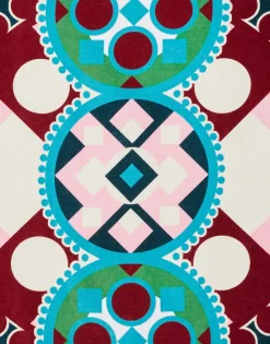 Beach Towels (95X150)Ruote Plac&eacute;e in Spugna