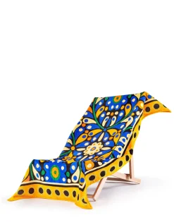 Beach TowelsConfetti Blu in Terry