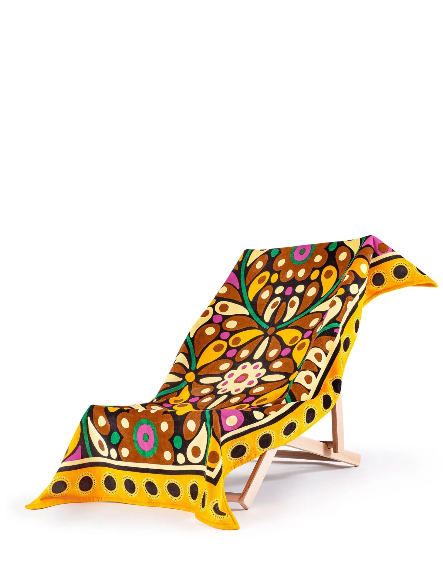 Beach TowelsConfetti Giallo in Terry