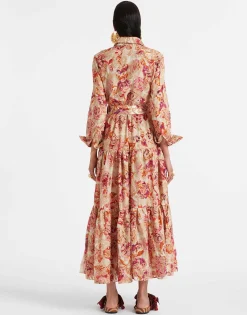 Bellini DressHottie Cream in Embroidered Organza