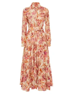 Bellini DressHottie Cream in Embroidered Organza