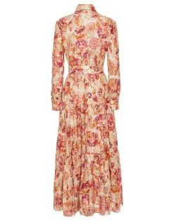 Bellini DressHottie Cream in Embroidered Organza