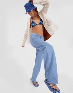 Better Than Your Boyfriend JeansLight Blue in Denim