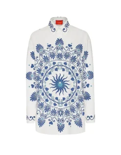 Better Than Your Boyfriend's ShirtOlympus Plac&eacute;e Cream in Cotton Poplin