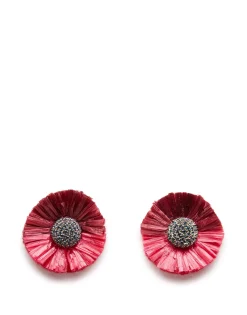 Big Bang EarringsMulticolor Ocra in Brass