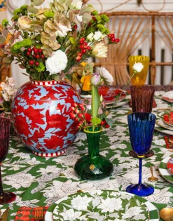 Big Bubble VaseLilium Turchese in Porcelain