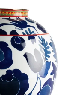 Big Bubble VaseWildbird Blu in Porcelain