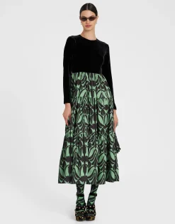 Big DressPapyrus Green in Twill