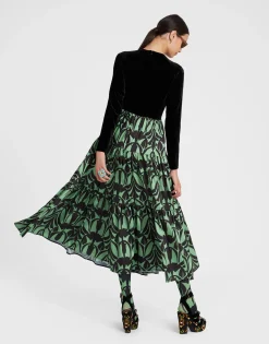 Big DressPapyrus Green in Twill