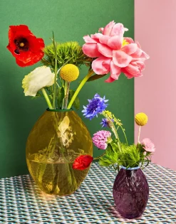 Big Egg VaseGold in Murano Glass