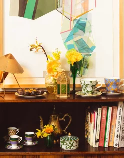 Big Mama Cup And SaucerLilium Avorio in Porcelain