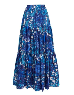 Big SkirtAnemone in Summer Popeline