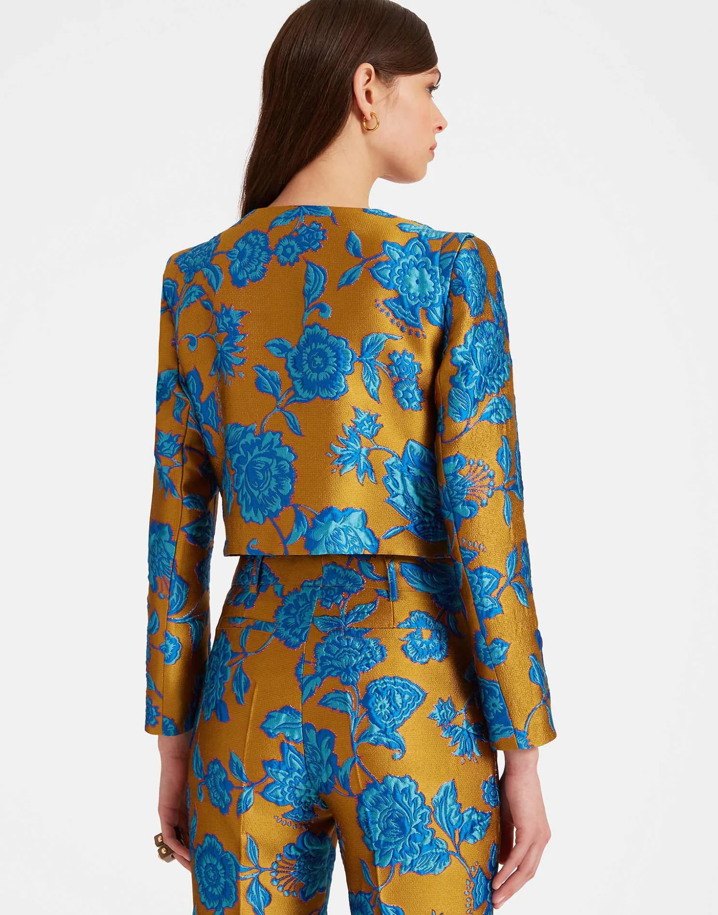 Bijoux JacketHottie Turquoise in Jacquard