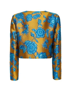 Bijoux JacketHottie Turquoise in Jacquard