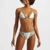 Bikini TopBorboni Plac&eacute;e Bianco in Lycra