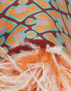 Boudoir SlipperPuzzle Bordeaux in Faille