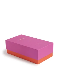 Boudoir SlipperPuzzle Bordeaux in Faille