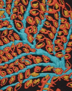 Boxy CoatSicomore Black in Jacquard