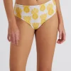 Boy BriefPineapple Sunflower White in Lycra