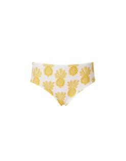 Boy BriefPineapple Sunflower White in Lycra