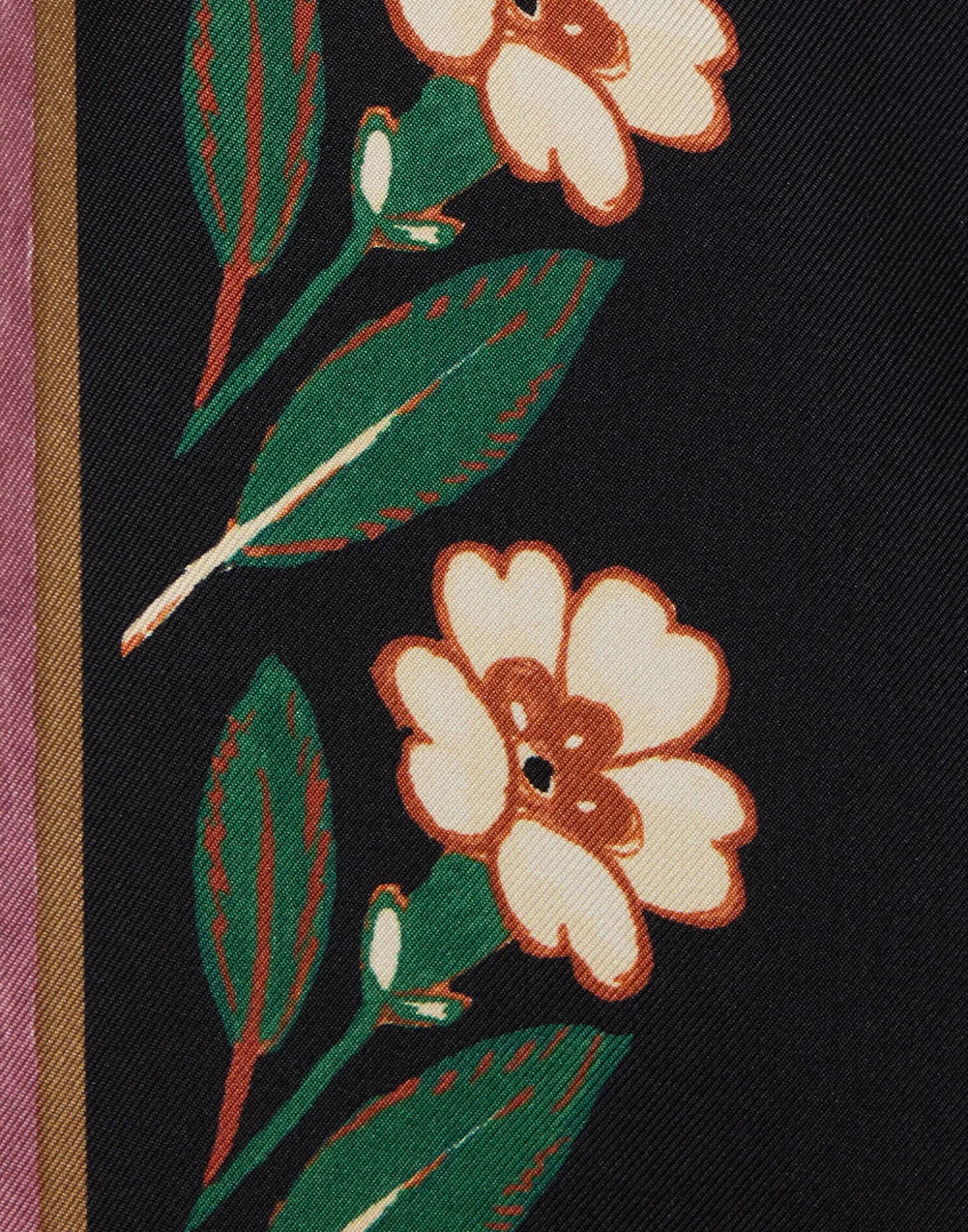 Boy ShirtDazed Placée Black in Silk Twill