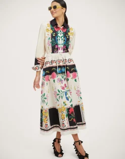 Boy ShirtPlaza Plac&eacute;e Ivory in Silk Twill