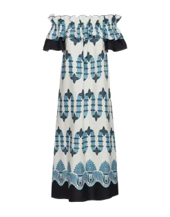 Breakfast DressScirocco Placée Ivory in Summer Poplin