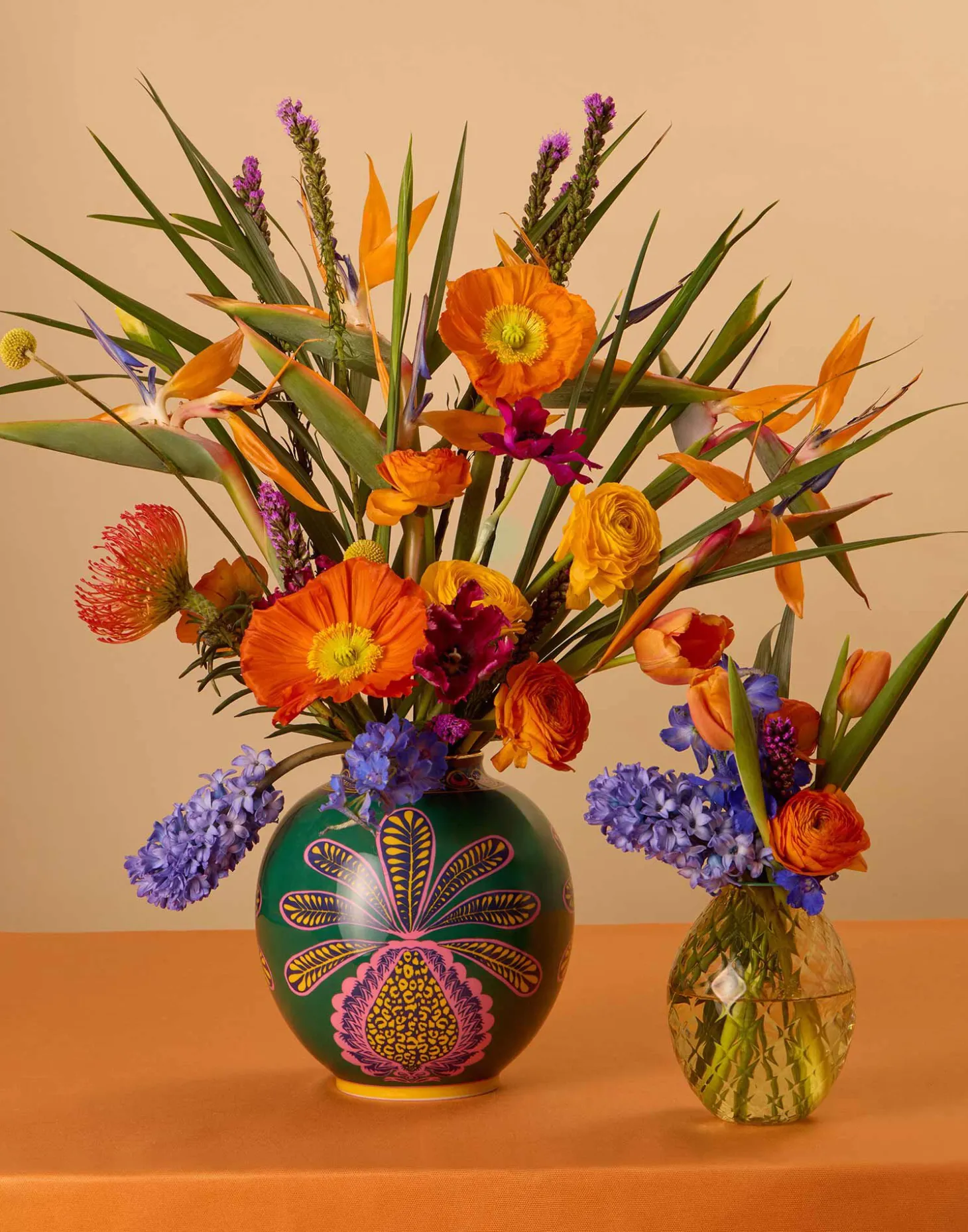 Bubble VaseBig Pineapple Verde in Porcelain