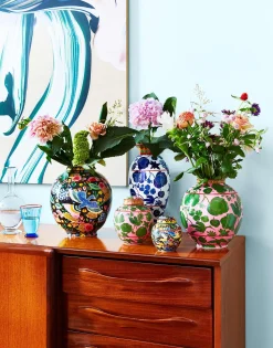 Bubble VaseColombo Nero in Porcelain