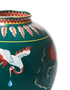 Bubble VaseSpirit Stork in Porcelain