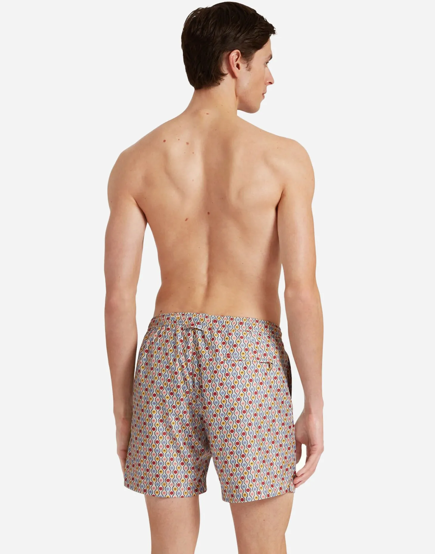 Bulldog Drawcord Swim ShortsWhitsun White Sand in Recycled Polyester