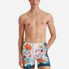Bulldog Swim ShortsMorpheus Plac&egrave;e Orange in Recycled Polyester