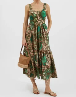 Capri DressAnemone Pink in Twill Silk