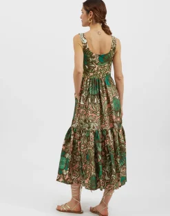 Capri DressAnemone Pink in Twill Silk